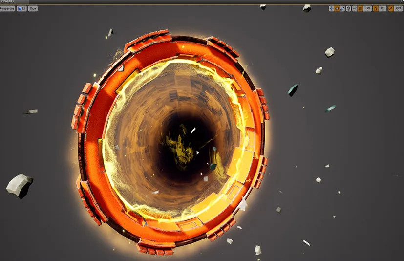 传送门特效/蓝图 – Portal Pack / Teleport Blueprint / VFX