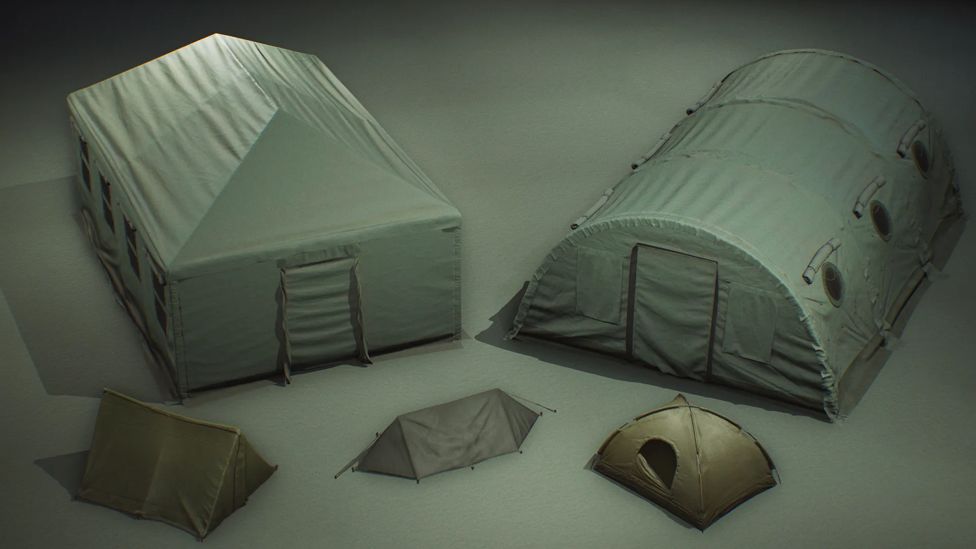 军用用品 – VOL.1 – 帐篷 – Military Supplies – VOL.1 – Tents