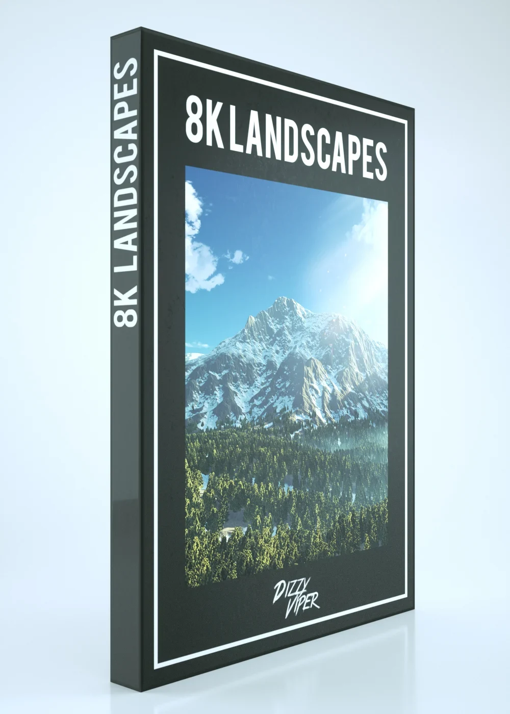 10个8K地形山脉等贴图-8K LANDSCAPES by Dizzy Viper