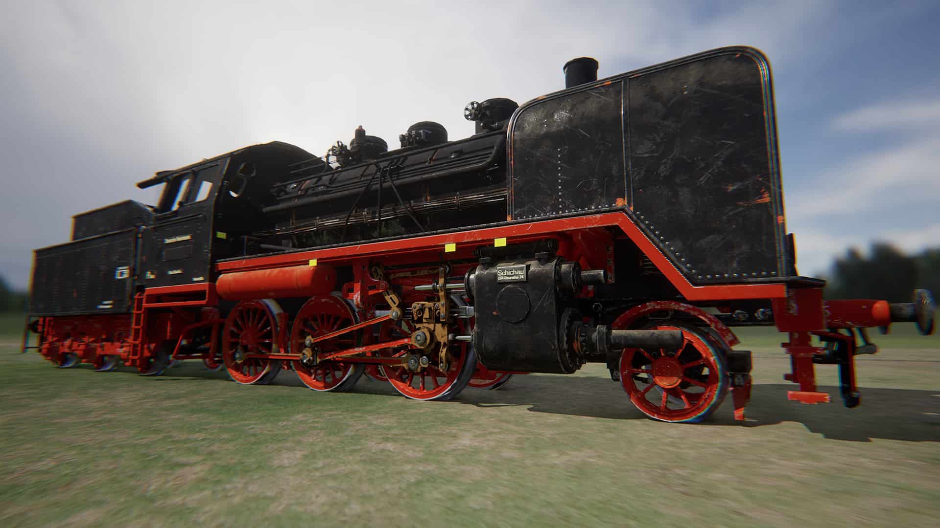 德国老式蒸汽机车 Steam Locomotive