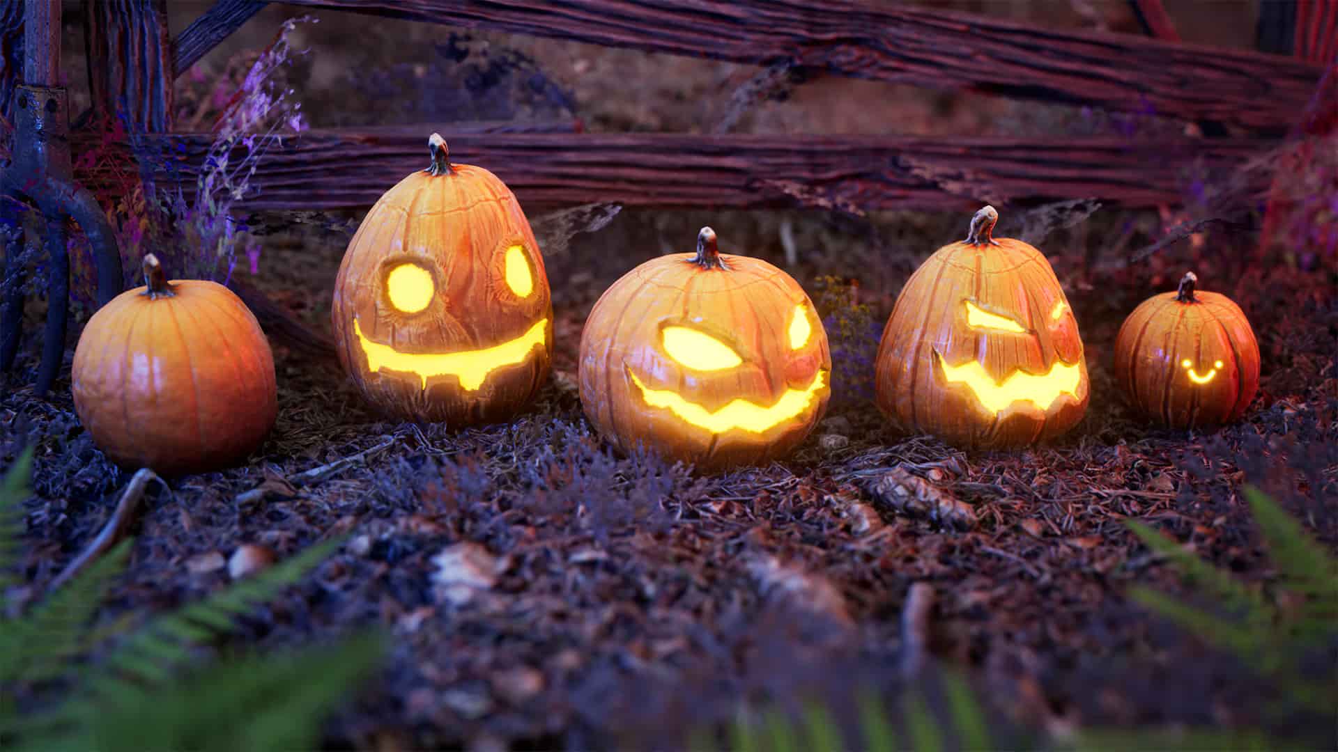 万圣节南瓜 / 150 多种变化 – Halloween Pumpkins – 150+ variations