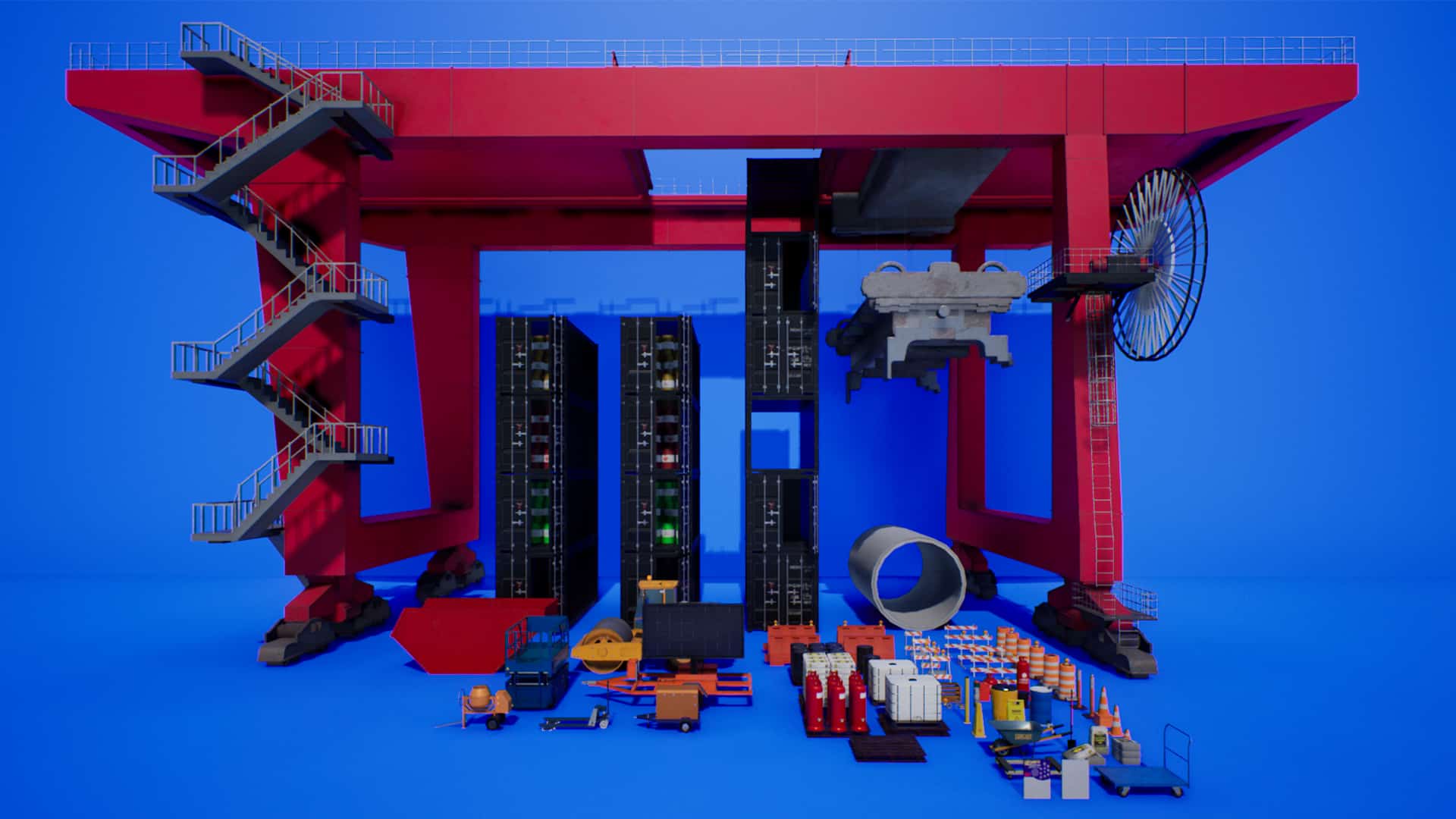 建筑道具 – TMPC – Construction Props
