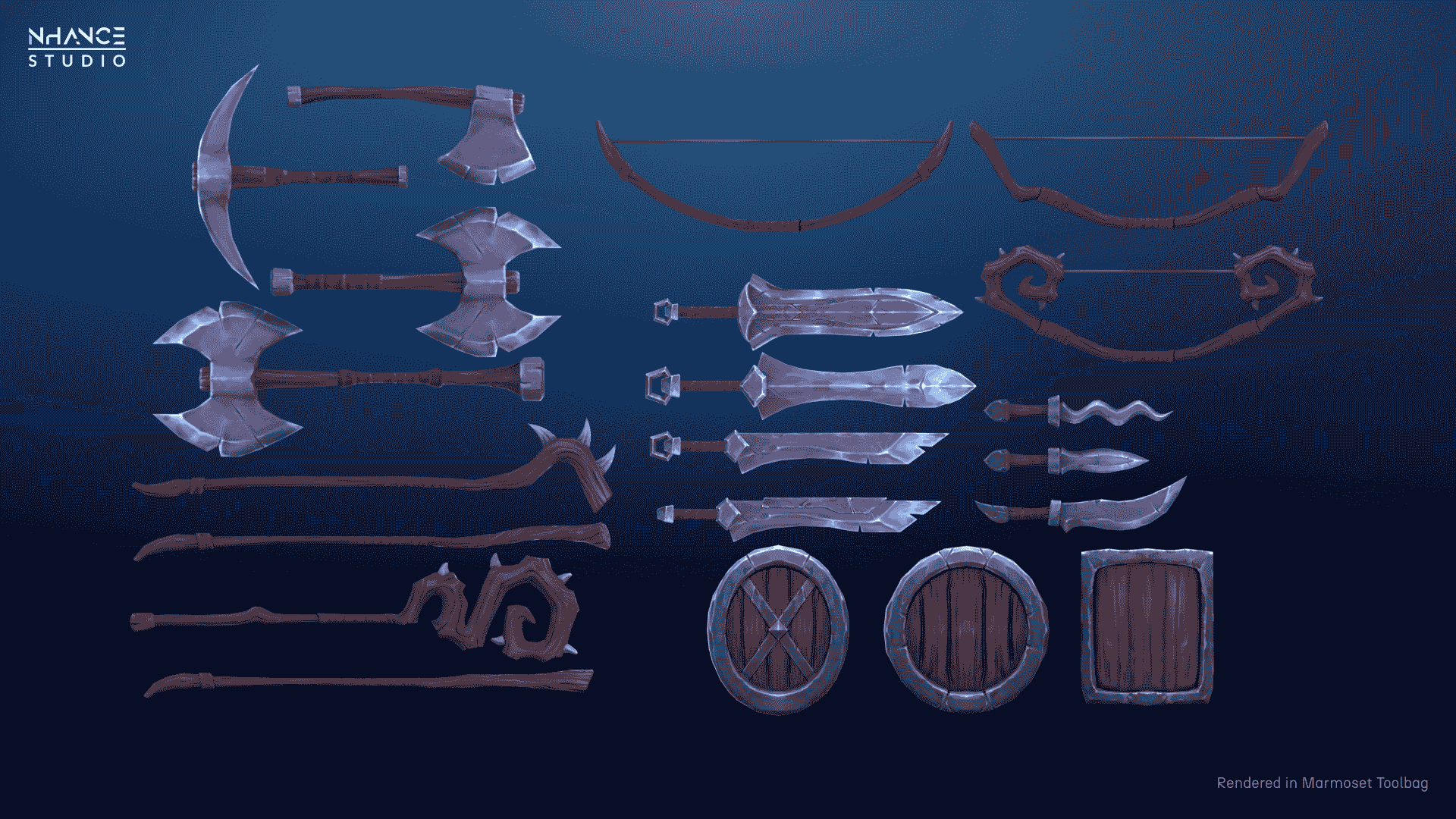 风格化新手武器包 – Stylized Newbie Weapons Pack