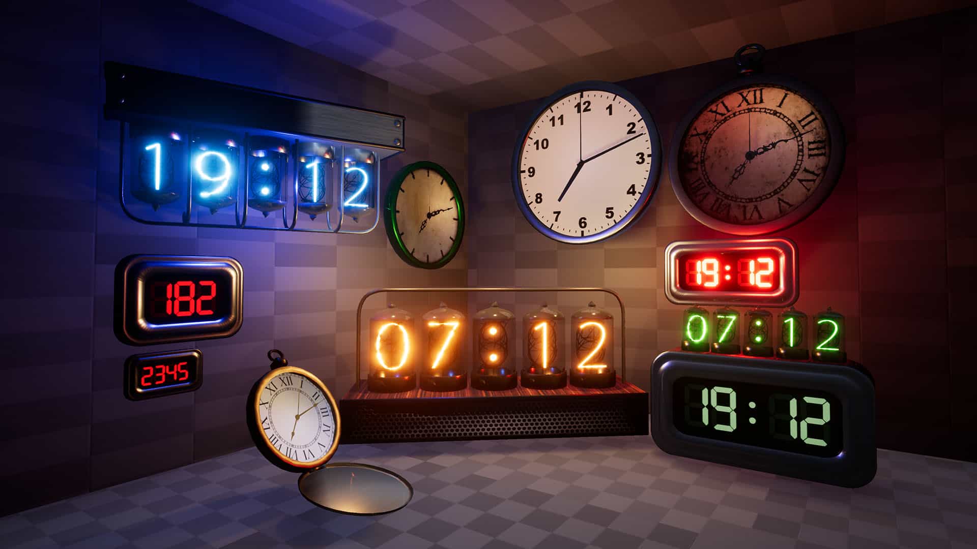 计时器、时钟和计数器包 – Timers, Clocks and Counters Pack
