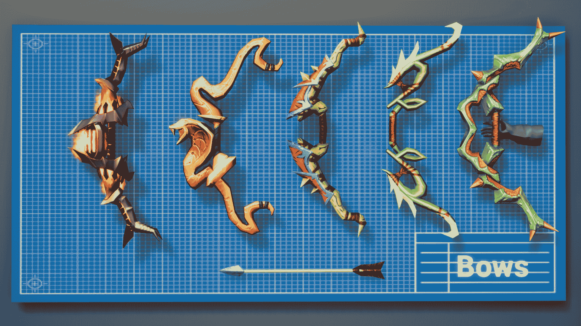 风格化奇幻武器 – Stylized Fantasy Weapons