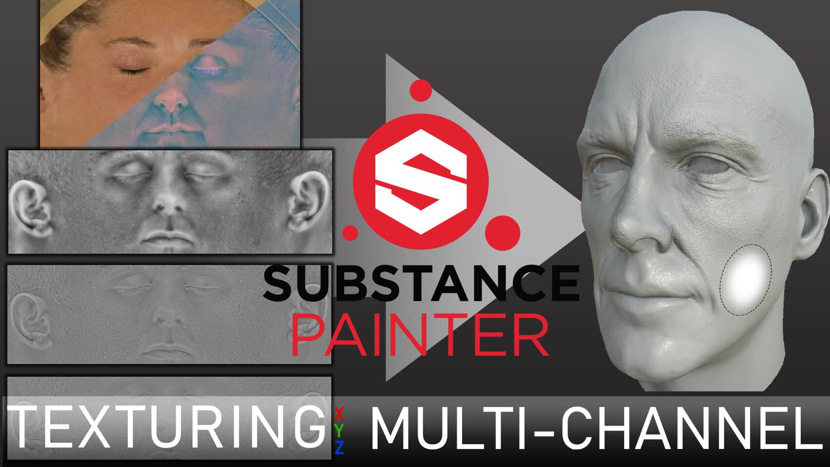SP皮肤XYZ智能材质-Texturing XYZ Multi Channel – Smart Material