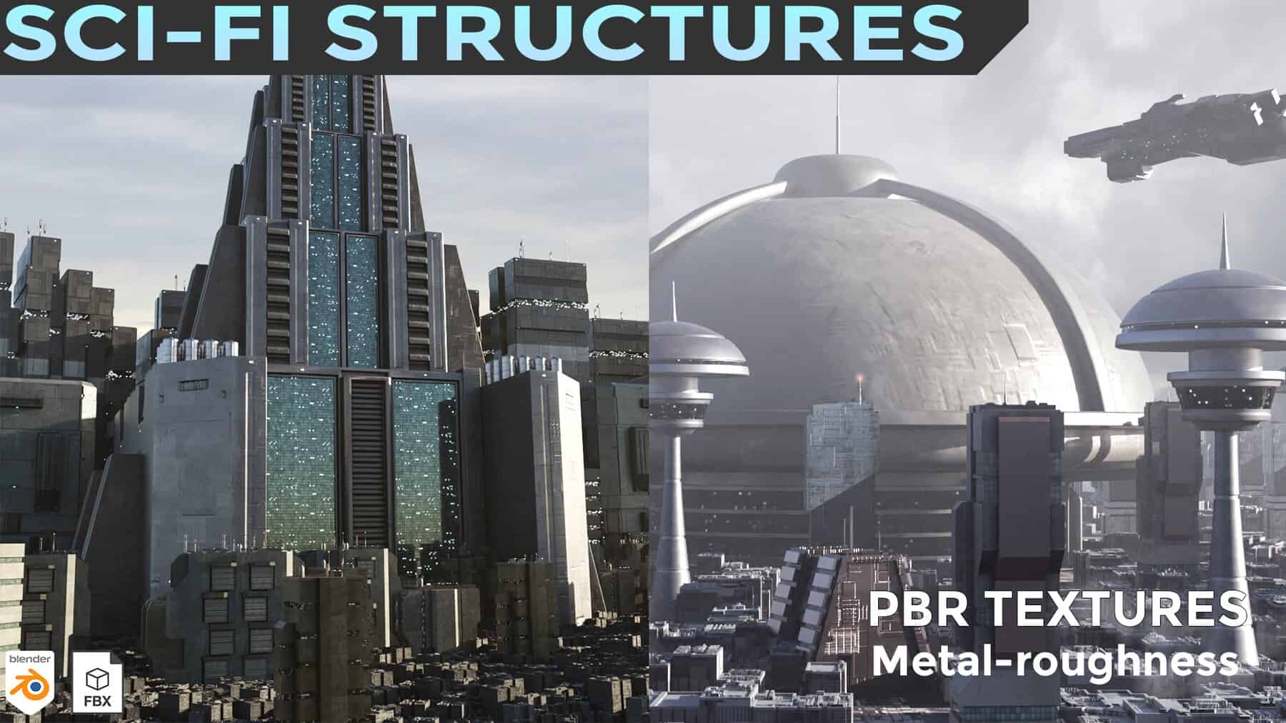 科幻结构第 1 卷 – Sci-Fi Structures vol 1