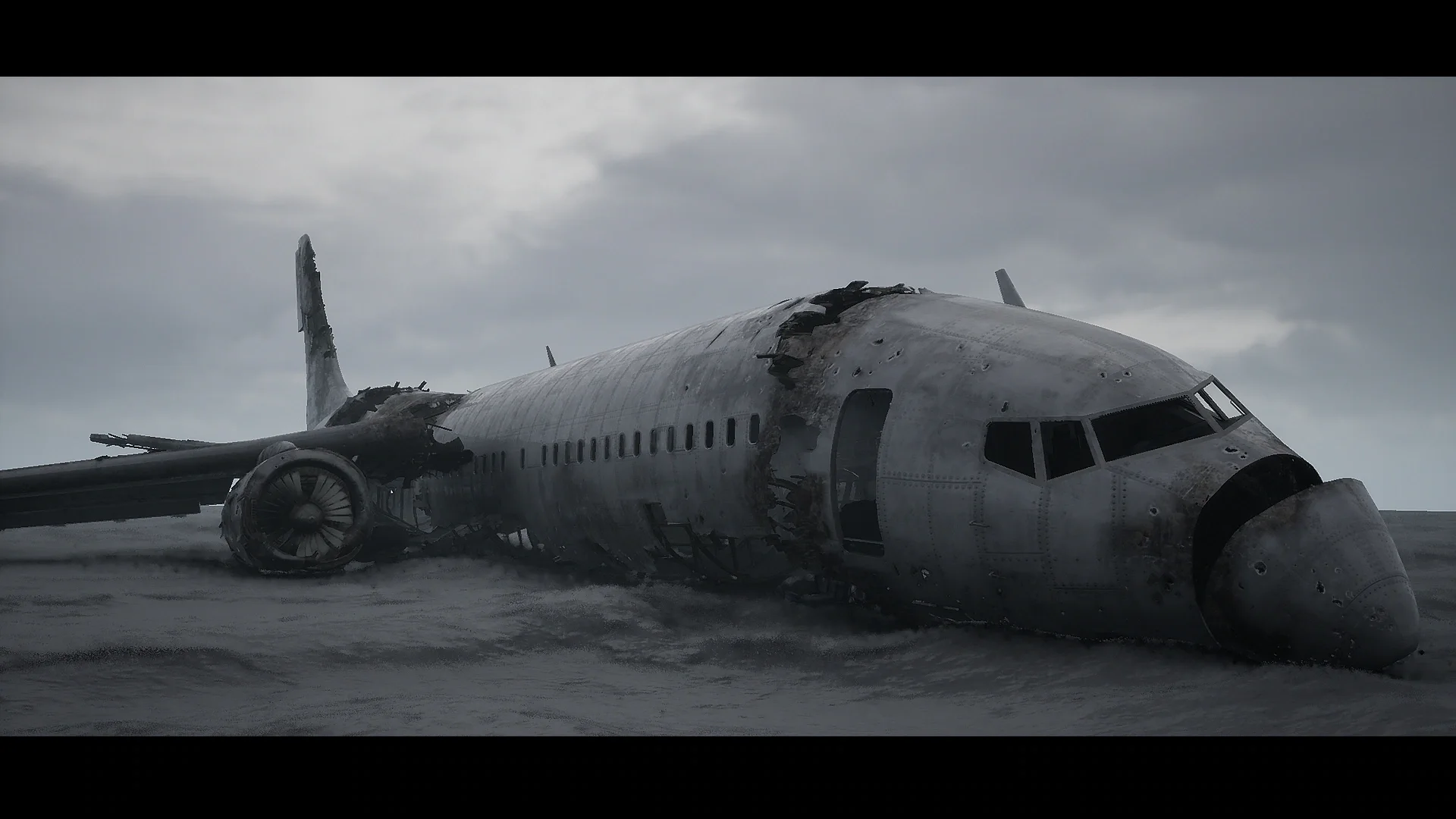 坠毁客机-Crashed Airliner