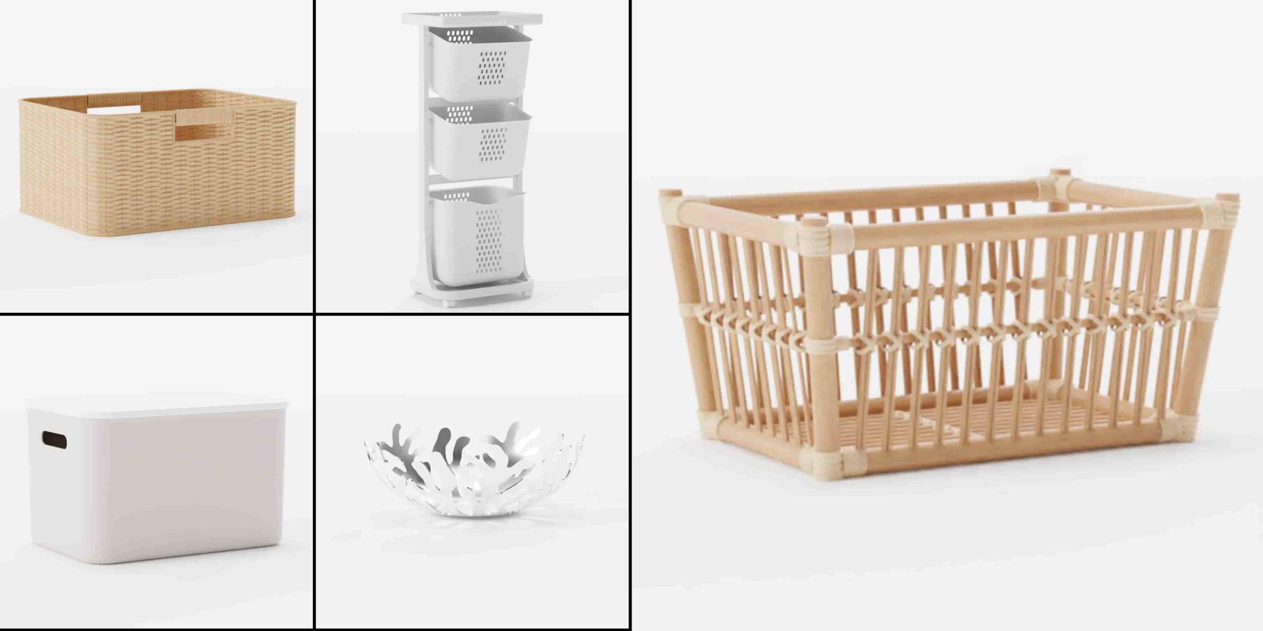 Blender模型-Baskets