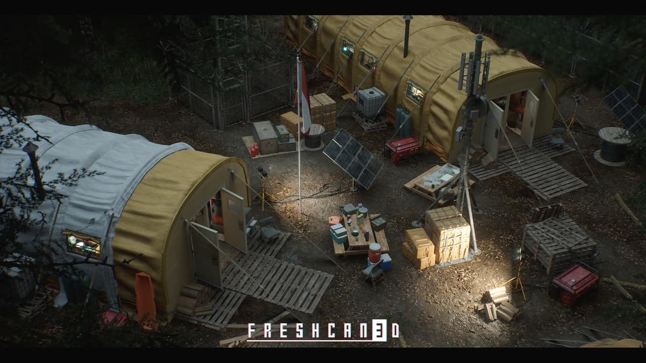野外研究帐篷环境 – Research Tent Environment (Survival Props, Survival Camp, Camping, Survival)