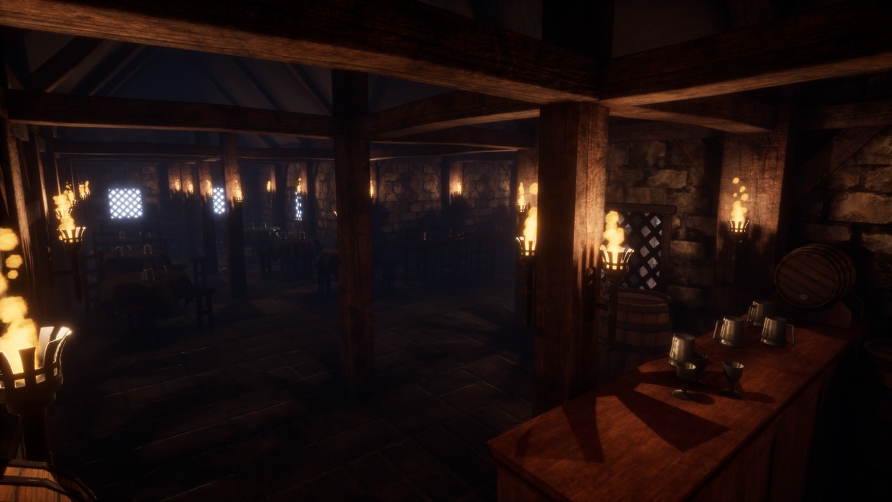 中世纪酒馆-Medieval Tavern Environment