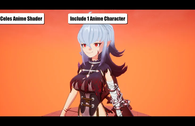 动漫风格三渲二材质 – Celes Anime Shader