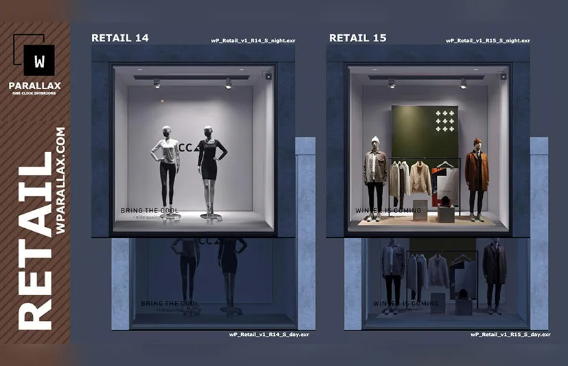 视差贴图 – wParallax Retail I