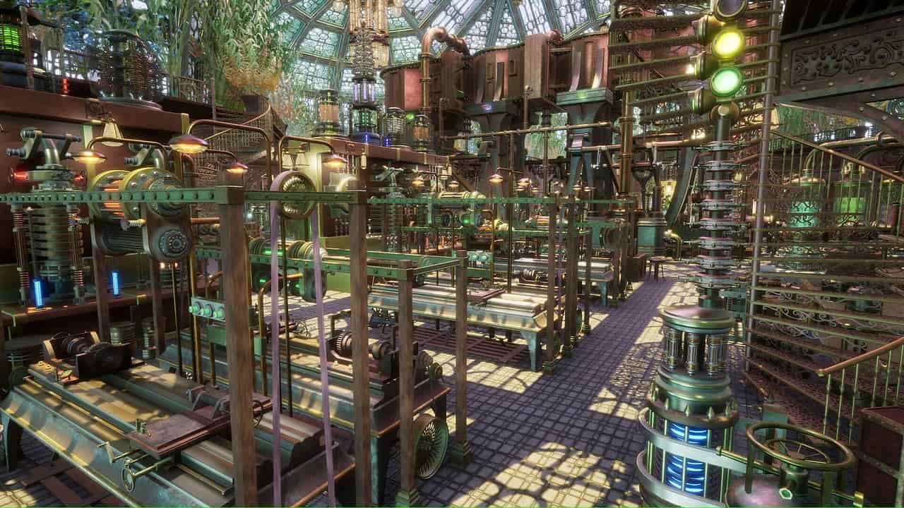 赛博朋克/蒸汽朋克博物馆-Cyber Steampunk Museum