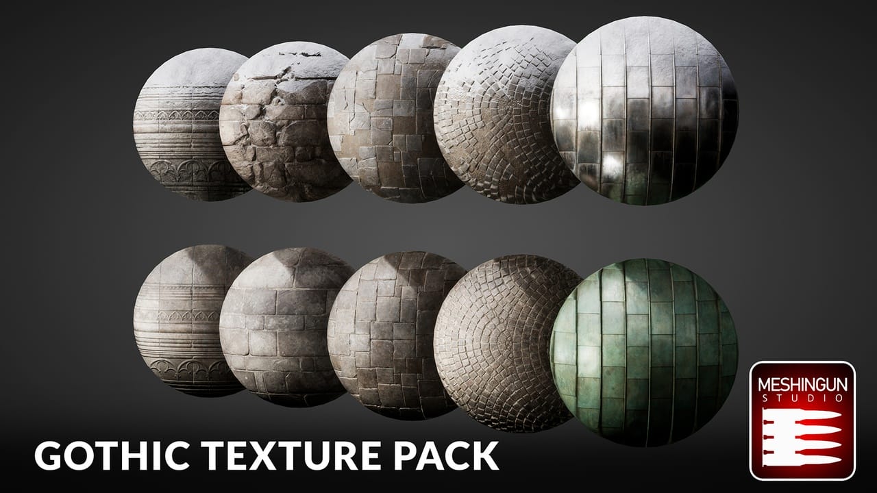 哥特风纹理包 – Gothic Texture Pack
