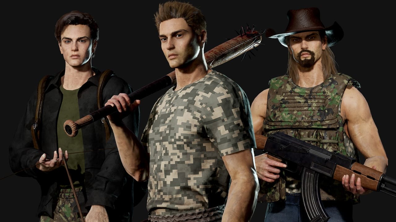 可定制的生存角色 – Customizable Survival Man