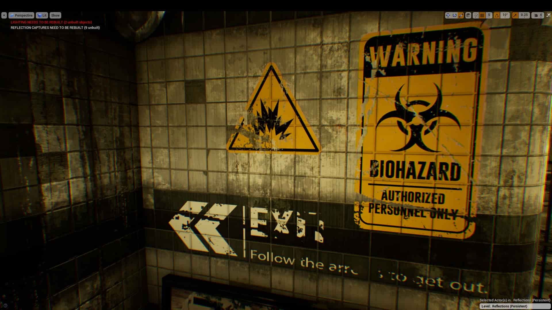 实验室办公区域警示贴花-Lab and Office Decal