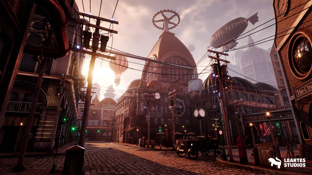 蒸汽朋克/维多利亚环境-SteamPunk / Victorian Environment Megapack (Modular)