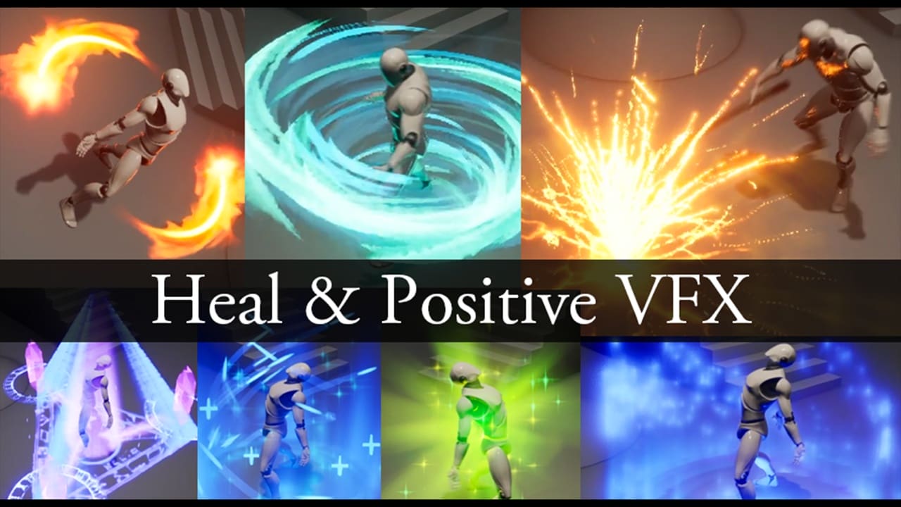 治疗与正面VFX（带SFX） – Heal and Positive VFX (with SFX)
