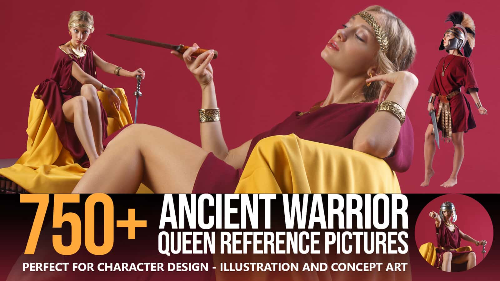 750+ 古代战士女王参考图片 – 750+ Ancient Warrior Queen Reference Pictures