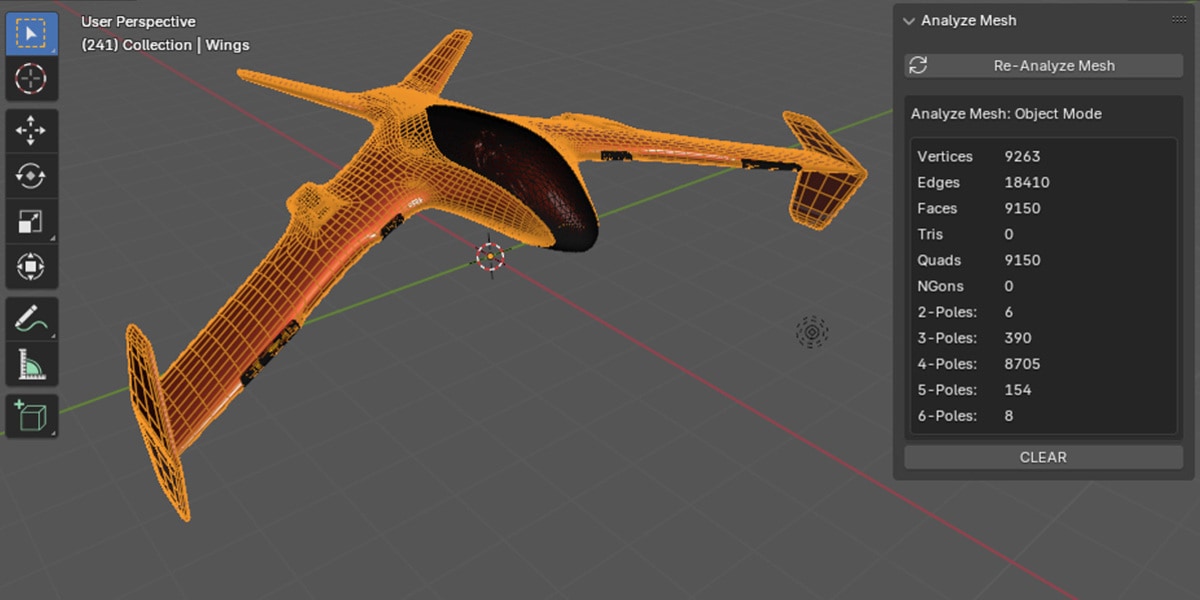 Analyze Mesh v1.0.0 – Blender网格分析工具