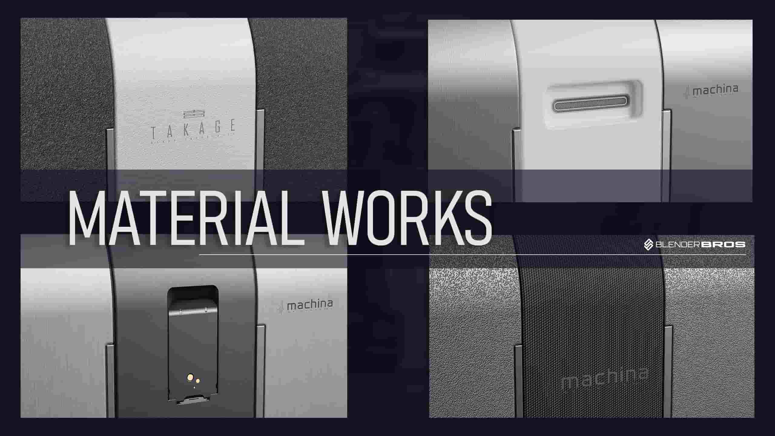 Material Works v1.1d2 – 全新材质工作流 | Material Works v1.1d2 – Next-Gen Material Workflow