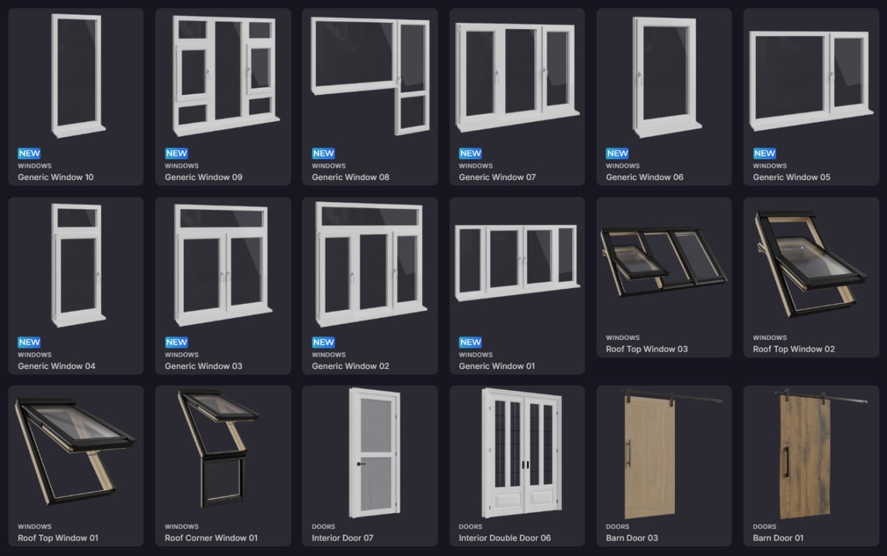 iMeshh – 建筑3D模型 – iMeshh – Architectural 3D Models