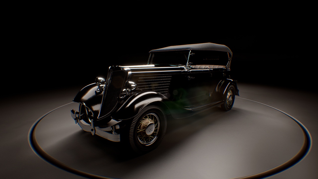 可驾驶复古车 “Farton” – Drivable Retro Car “Farton”