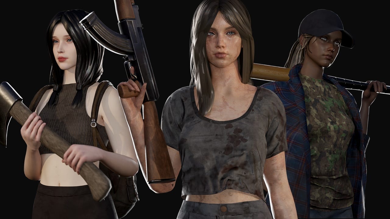 可定制生存女孩 – Customizable Survival Girl