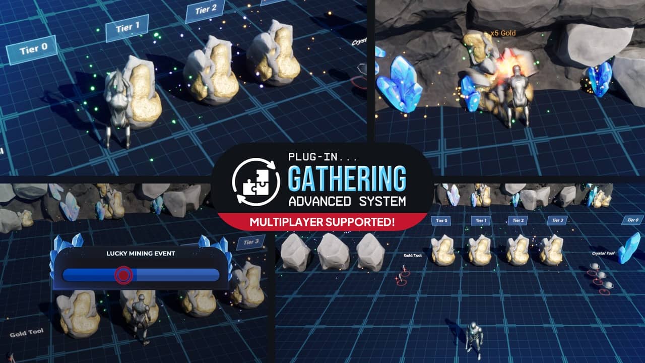 高级资源采集系统 – Gathering Resources – Advanced System