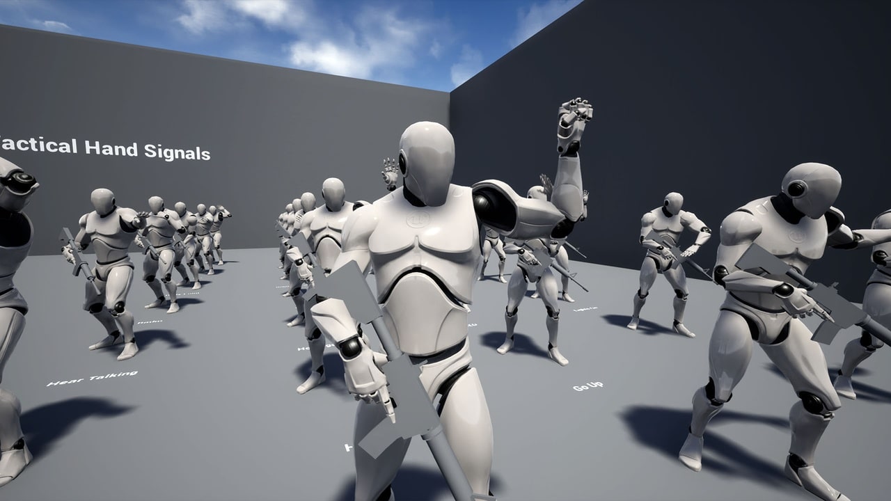 战术手势动画包 – Tactical Hand Signals