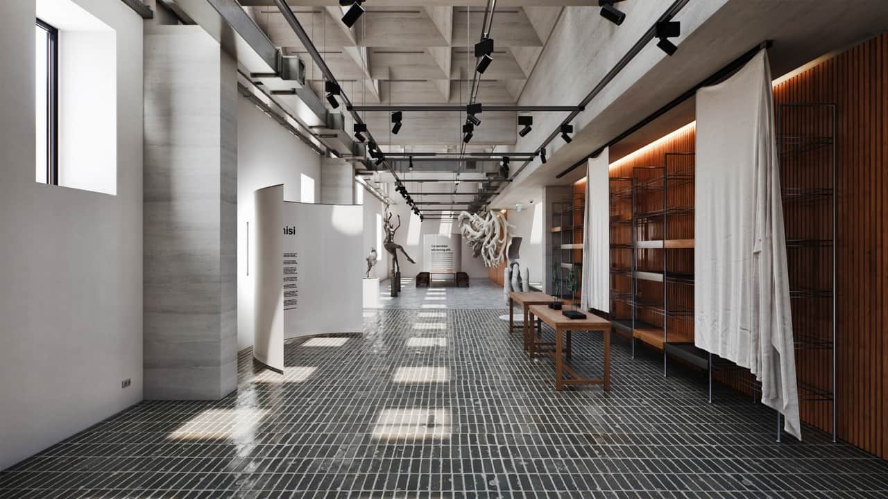 博物馆与画廊 – Archinteriors Vol 10 场景 2 – Museum and Gallery – Archinteriors Vol 10 Scene 2