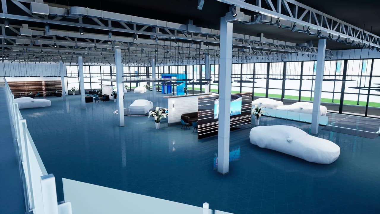 汽车展厅 – Car Dealership – Showroom