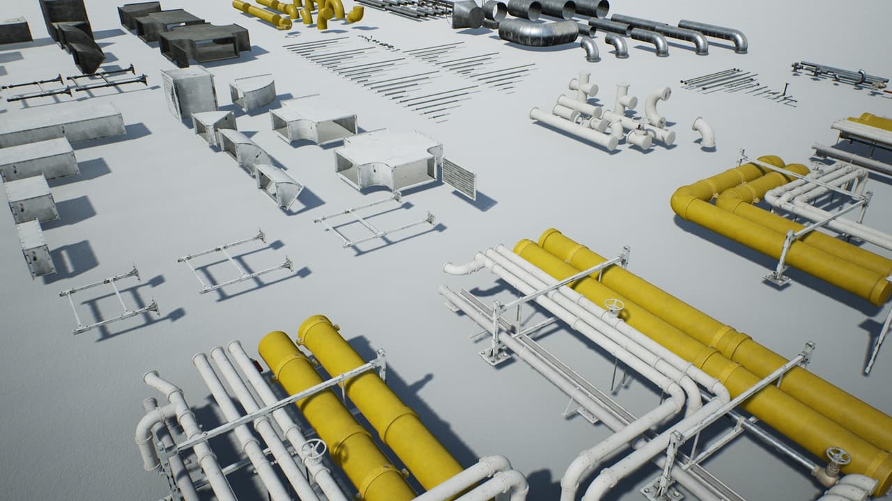 模块化管道与通风设备 – Modular Pipes and Vents