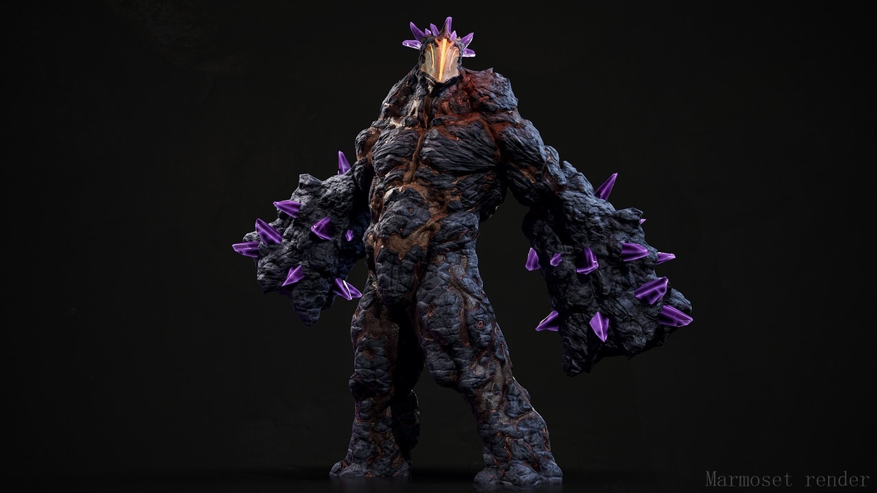 恶魔石像怪 – Golem Creature