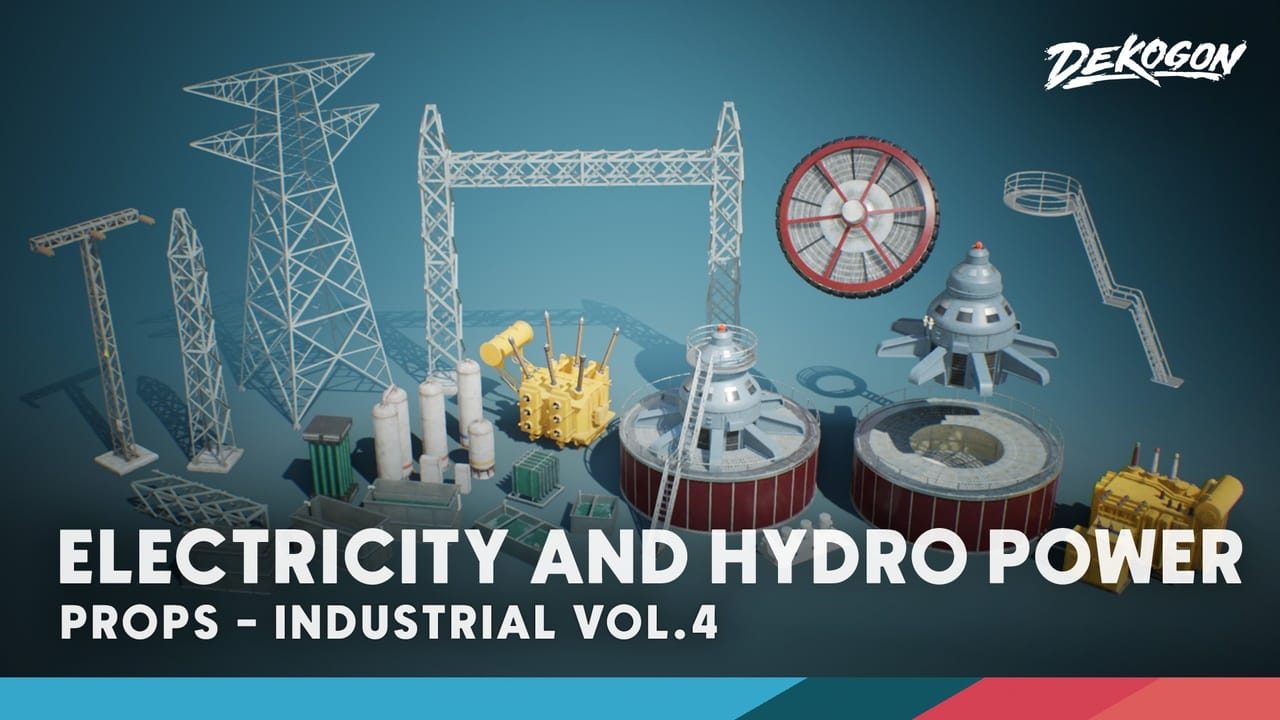 工业VOL.4 – 电力、液压与水处理 – Industrial VOL.4 – Electricity, Hydro, and Water Treatment