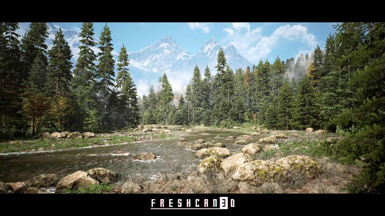 森林要素 – Forest Essentials (Forest Environment, Procedural Mountain Forest, Forest)