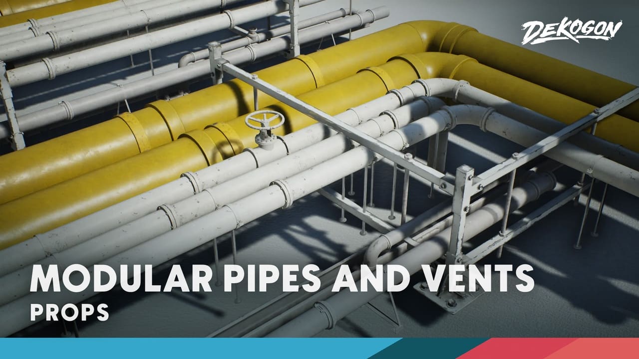 模块化管道与通风口 – Modular Pipes and Vents