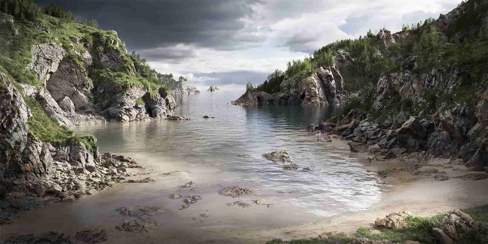 Blender动态松树林地 – Dynamic Pine Biomes
