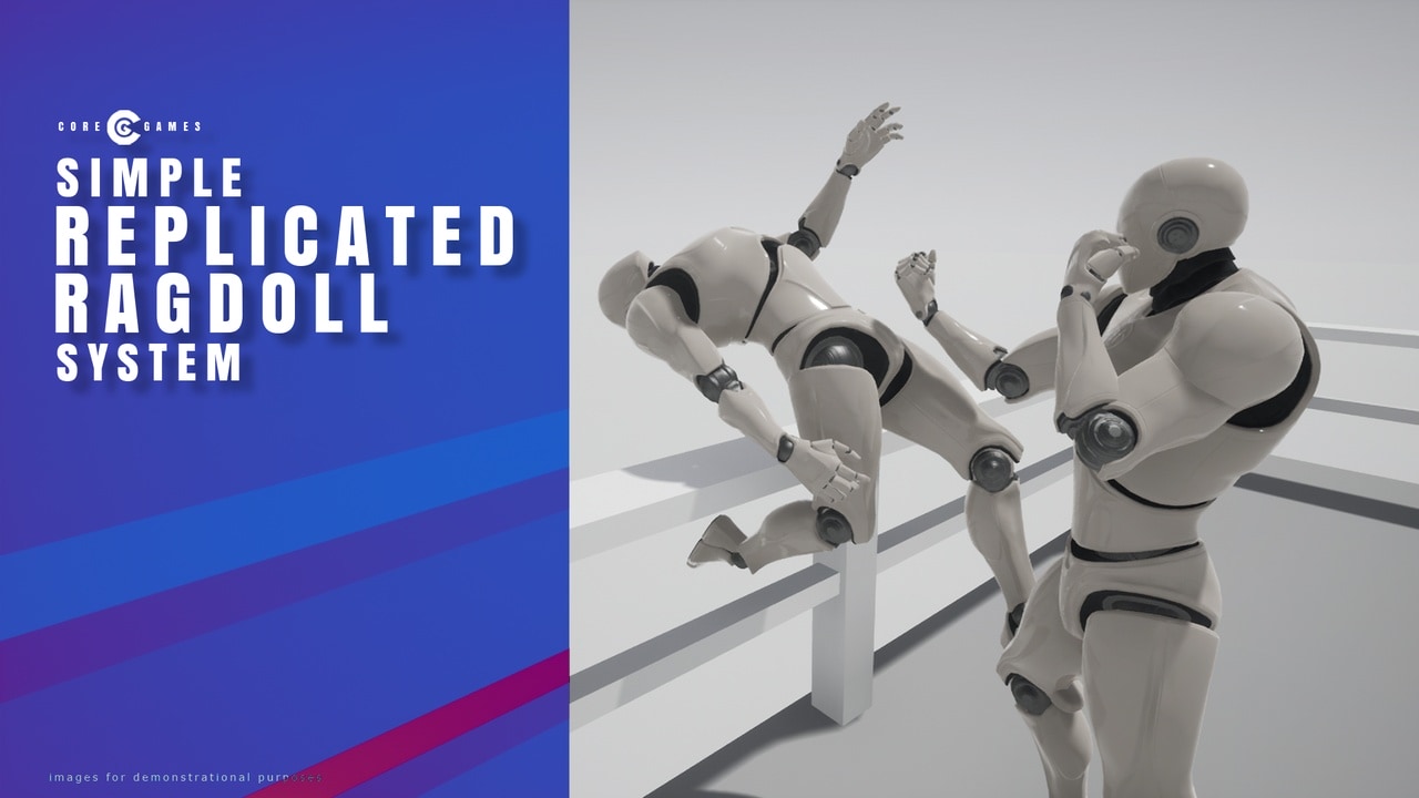 简单复制布娃娃系统 – Simple Replicated Ragdoll System (sRRS)