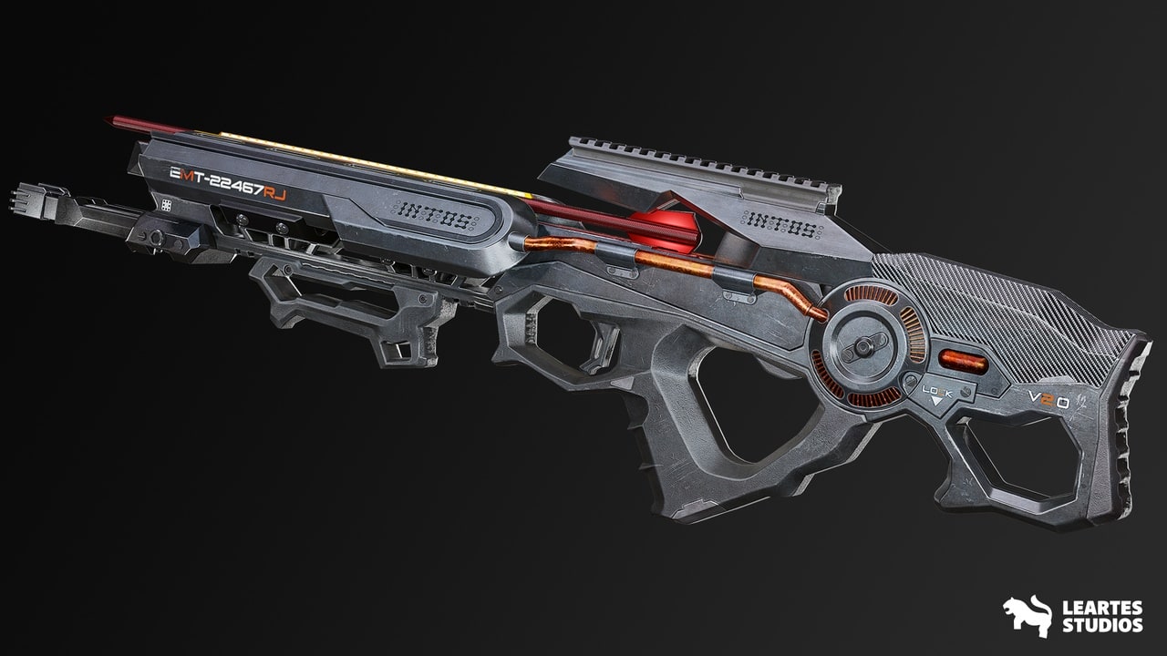 赛博朋克突击步枪包 – Cyberpunk Assault Rifles