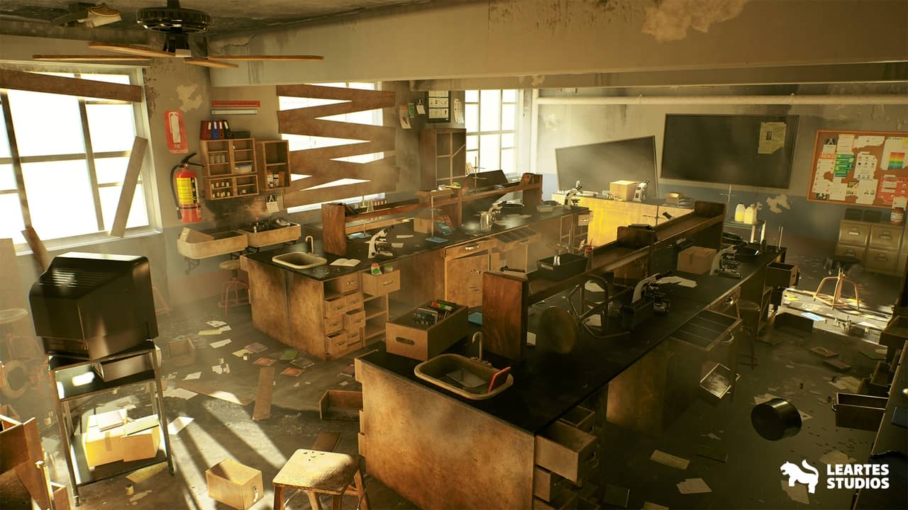 废弃化学教室 – Abandoned Chemistry Classroom