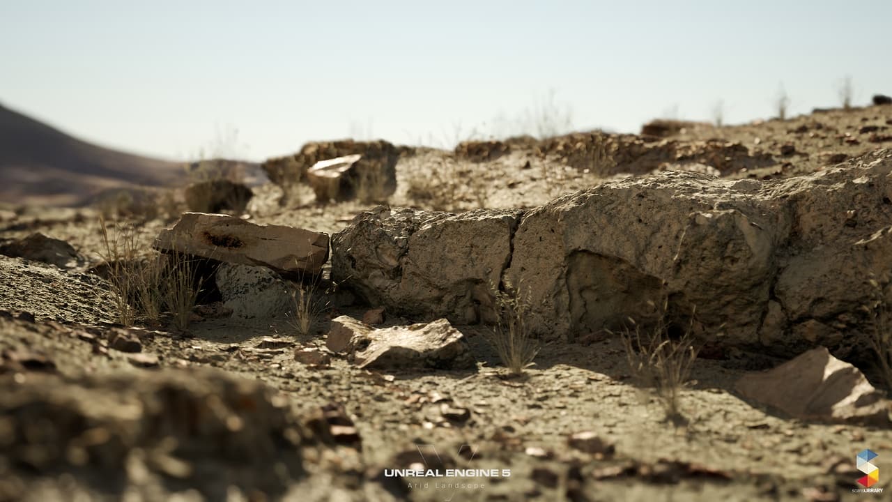 干旱景观（NANITE）– Arid Landscape (NANITE)