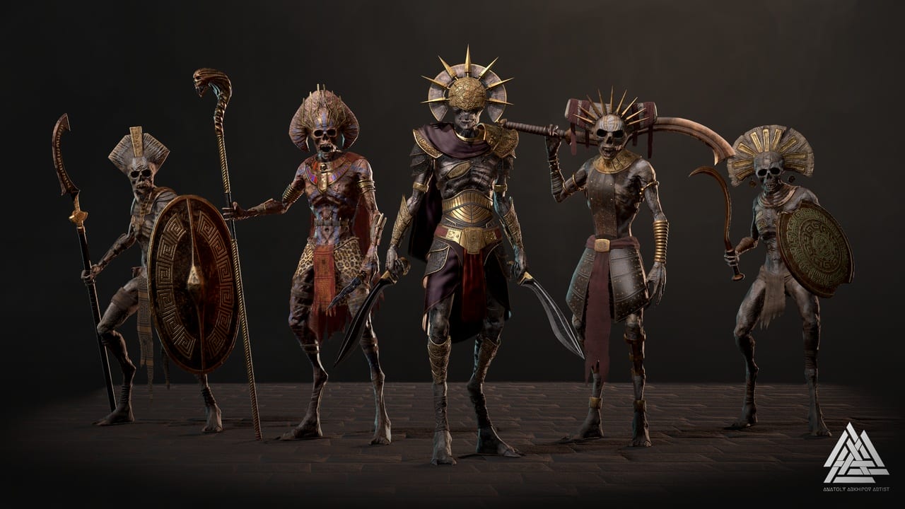 远古亡灵角色包 – Ancient Undead Pack