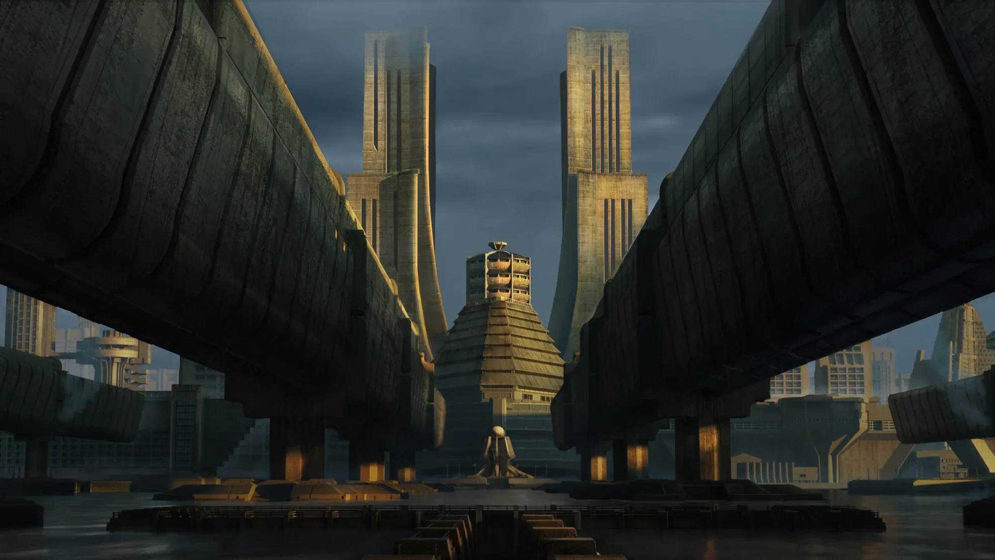 暴力主义风格建筑包 – KitBash3D – Brutalist