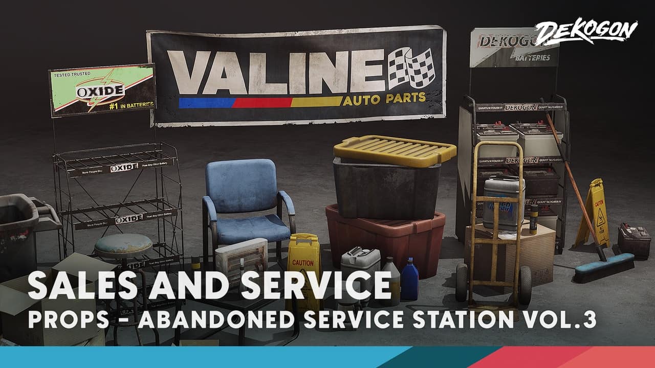 废弃服务车间 – VOL.3 – 销售与服务 – Abandoned Service Garage – VOL.3 – Sales and Service