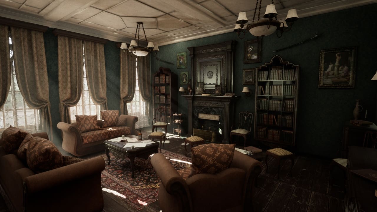维多利亚风格客厅资产包 – Victorian Furniture – Living Room