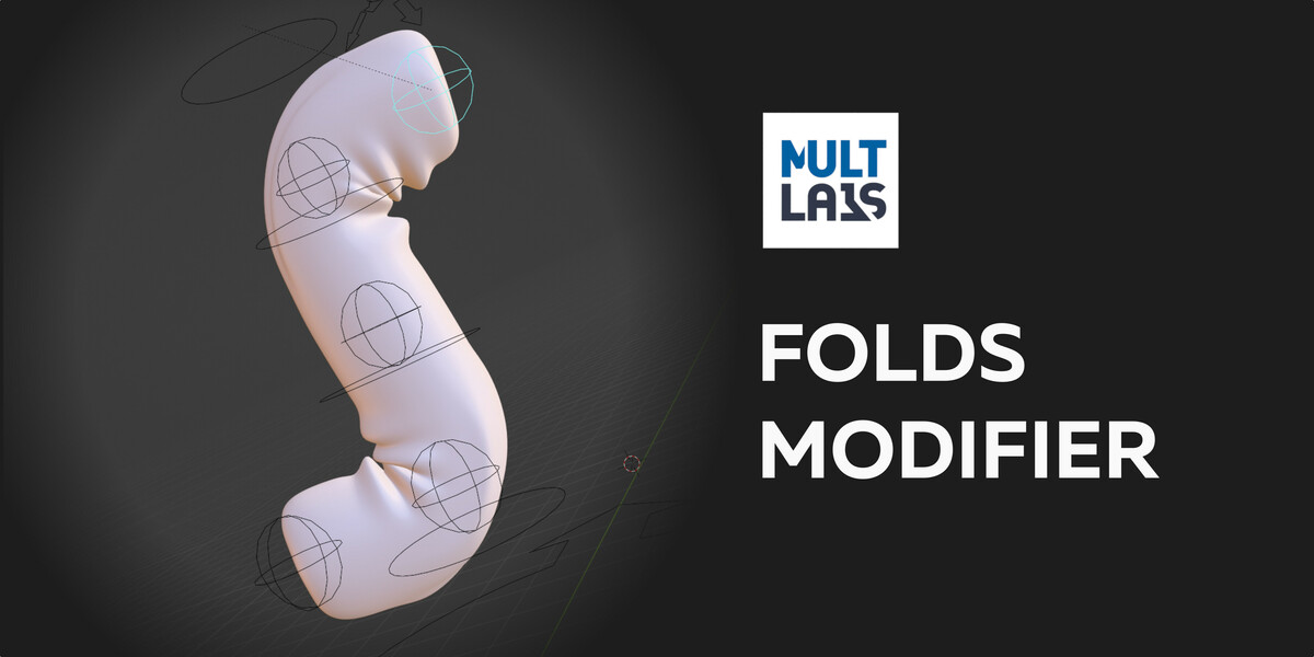 Blender布料褶皱修改器 – Folds Modifier v4