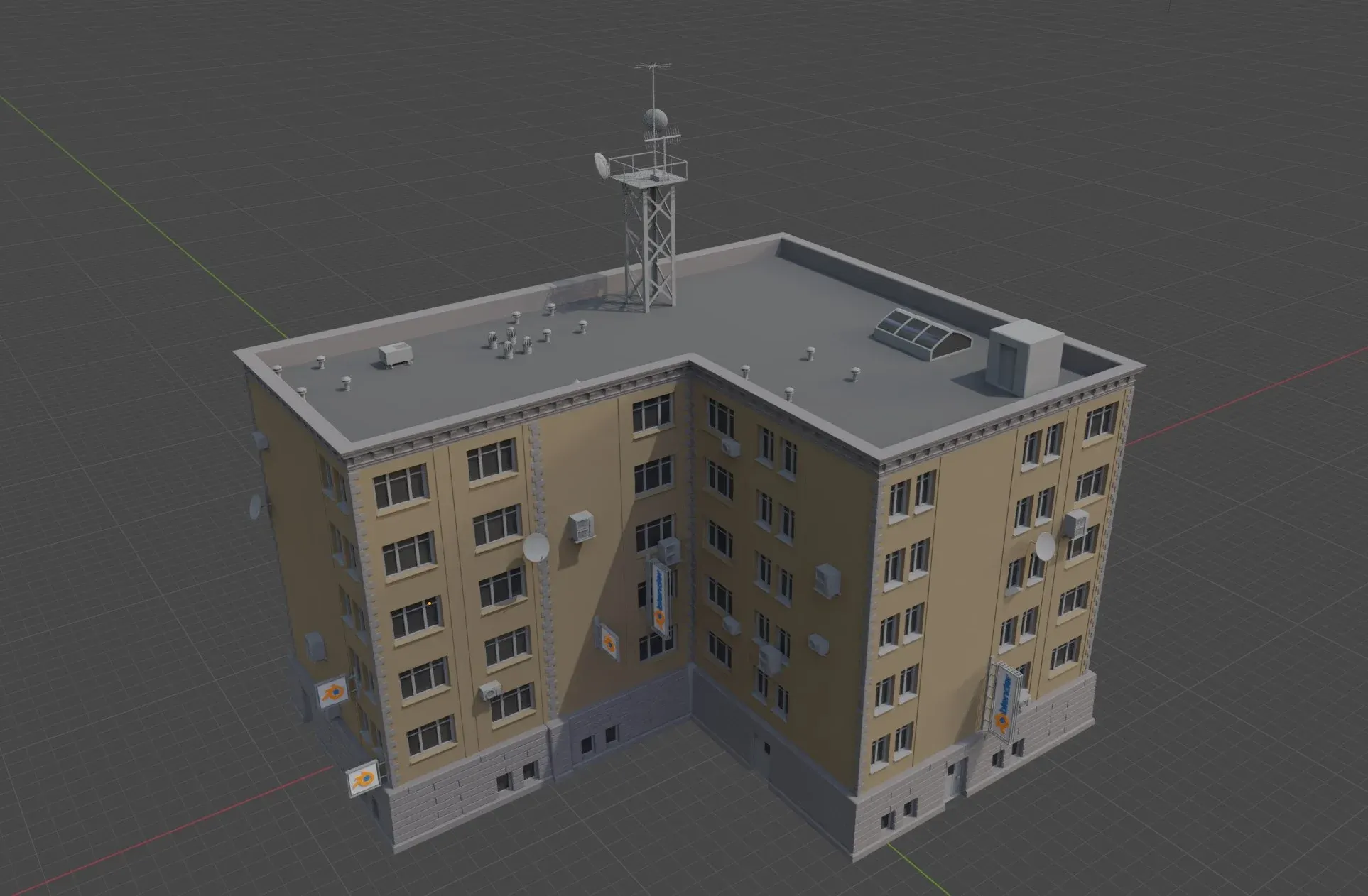 Blender几何节点库用于轻松建筑创建 – Buildify v1.0.170225