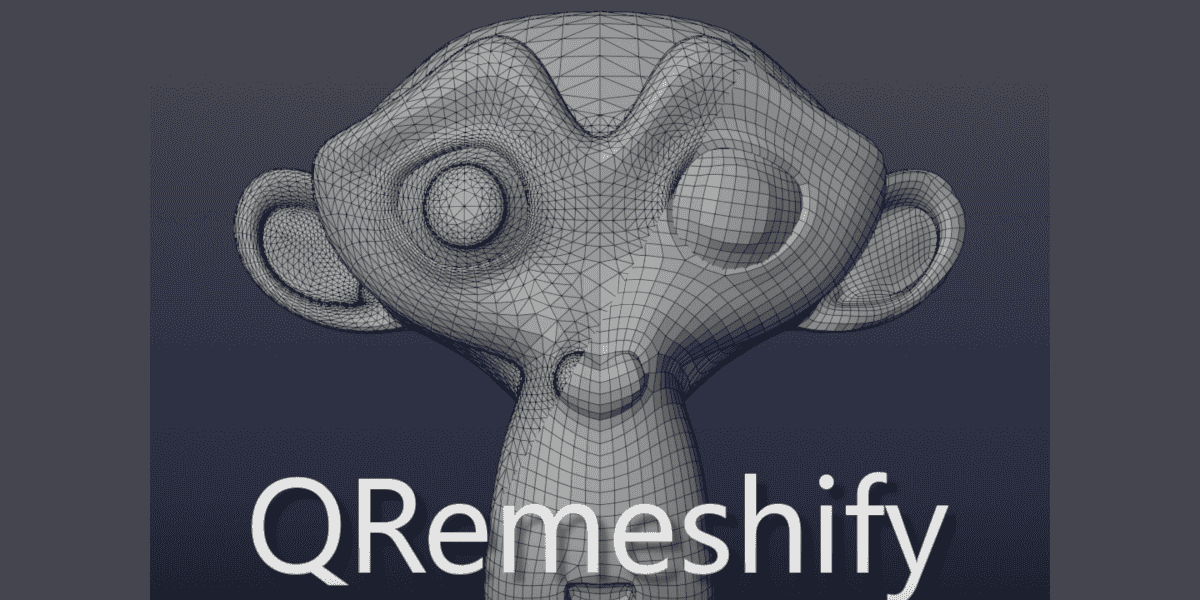 Blender重拓扑插件 – QRemeshify v1.1.0